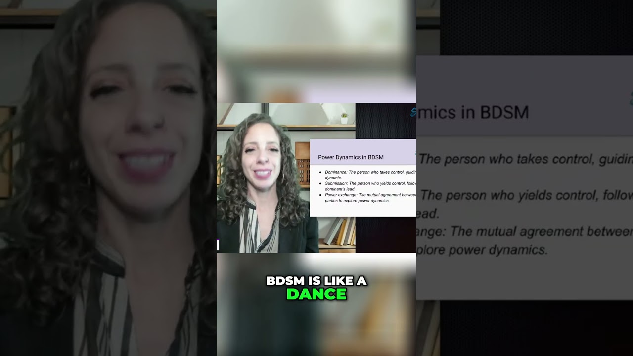 ⁣BDSM Power Dynamics: Trust, Respect, & Intimacy #shorts