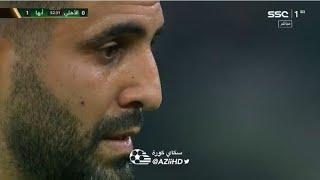 هدف الاهلي الاول على أبها |رياض محرز