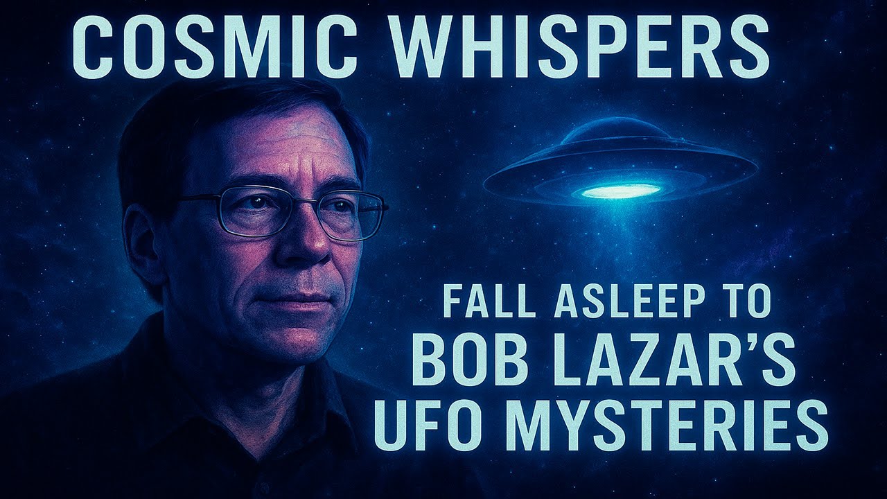 Cosmic Whispers: Fall Asleep to Bob Lazar's UFO Mysteries