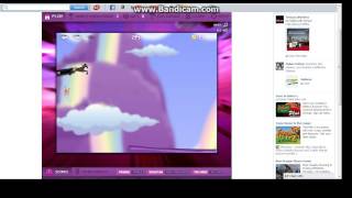 Robot Unicorn Attack on Facebook