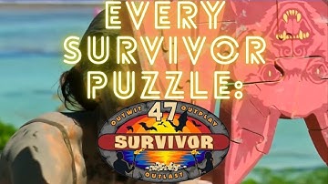 EVERY SURVIVOR PUZZLE: Season 47