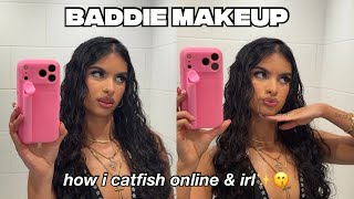 How I Look Like A Baddie Online U0026 Irlbaddie Makeup Tutorial