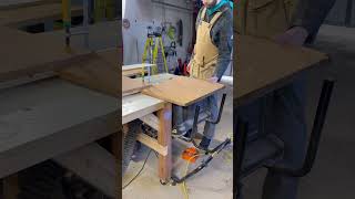 Walnut Waterfall, Wow!! Making a coffee table with a waterfall edge and a live edge #woodworking