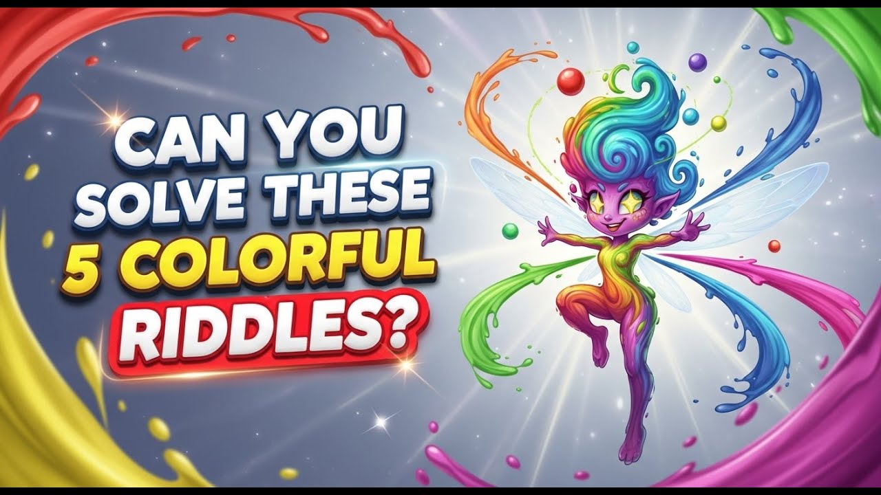 A Pixie Riddle MAGICAL ART RIDDLES 🎨 | Can You Solve All 5? | Splash the Paint Pixie ...