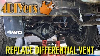 Video tutorial on how to replace the axle vent a 1st gen toyota
tacoma. similar procedure also applies 3rd 4runner and may apply ot...