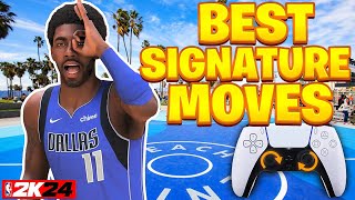 *New* UNSTOPPABLE Dribble Moves & Tutorial NBA 2K24 NextGen!!