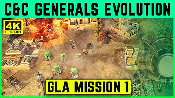 C&C GENERALS EVOLUTION - GLA CAMPAIGN - MISSION 1 DARK RETURN - 4K