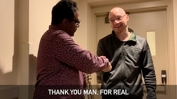 Marcus Printup getting his LOTUS Silver Flare Trumpet