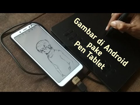 Cara membuat Stylus pen dari dua bahan inii. 