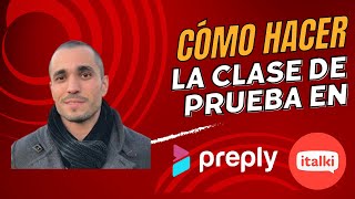 Cómo hacer clases de prueba en Preply / Italki