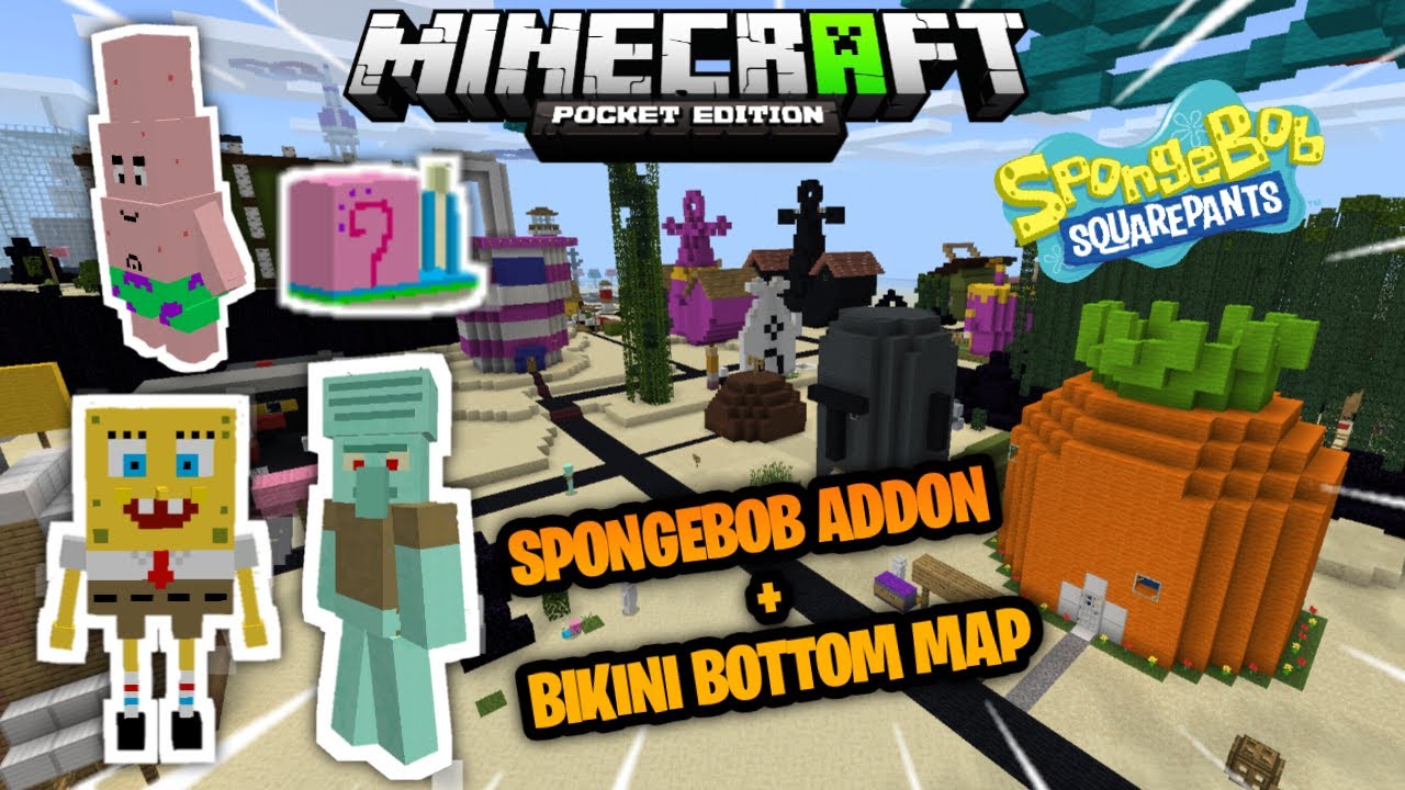 Bikini Bottom Map