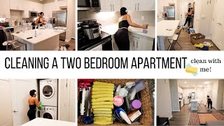 CLEAN WITH ME \/\/ TWO BEDROOM APARTMENT \/\/ CLEANING MOTIVATION \/\/ Jessica Tull cleaning