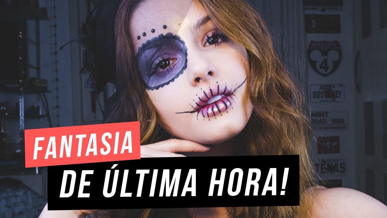 #CAMILAMEAJUDA - MAKE SIMPLES E RÁPIDA DE HALLOWEEN | CAMILA SENNA