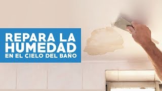 ¿Cómo reparar problemas de humedad en el baño?