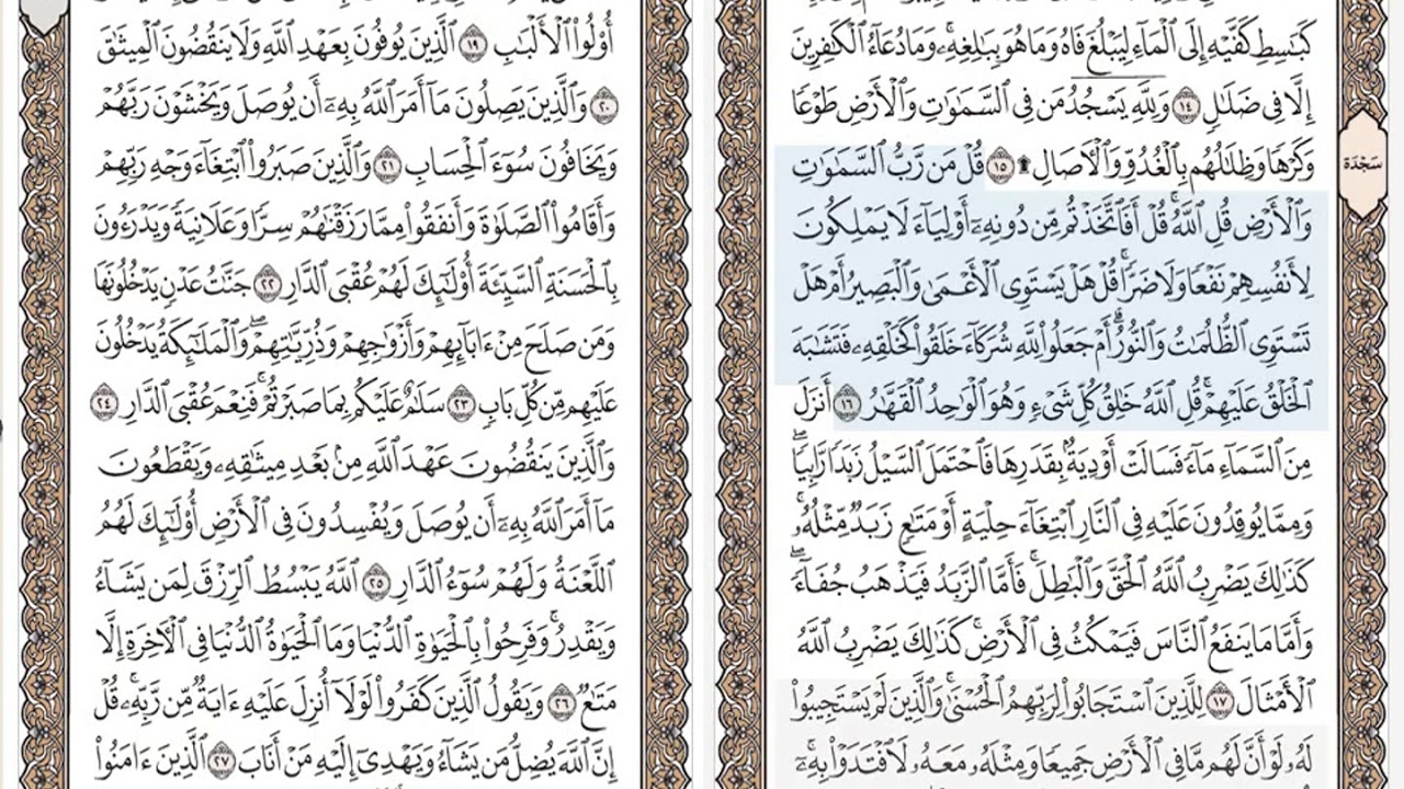 سورة الرعد منصور السالمي