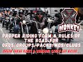 Biker Etiquette - Road rules for riding with a group/org/pack.