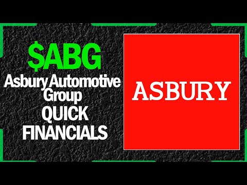 $ABG Stock - Asbury Automotive Group | Quick Financials | LAST 12 YEARS