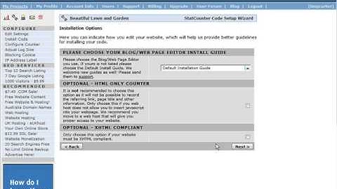 How To Add Stats Counter Code To Wordpress Blogs