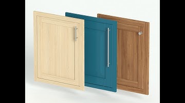 How to make in frame multipart shaker doors.