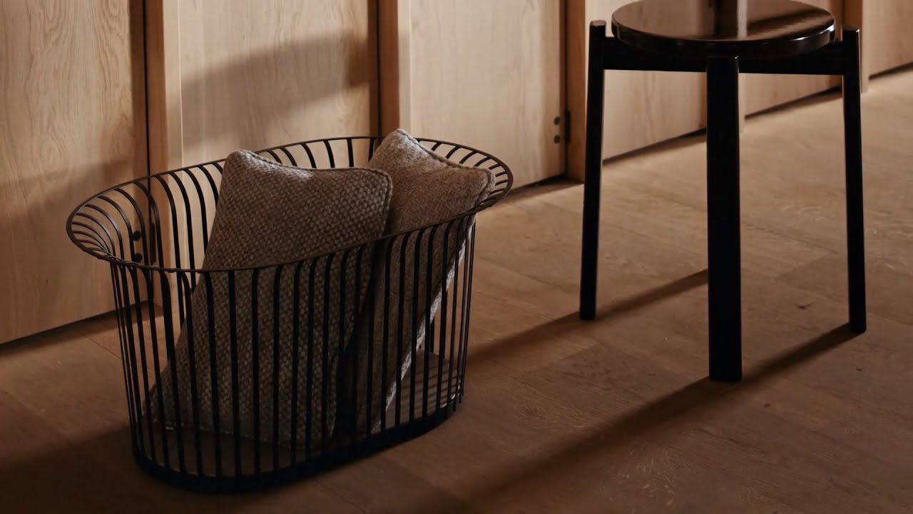 Audo Copenhagen] Ribbon Basket - YouTube