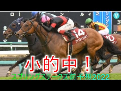 【スプリングステークス前予想】前走は度外視のあの馬が！【スプリングステークス小的中！】