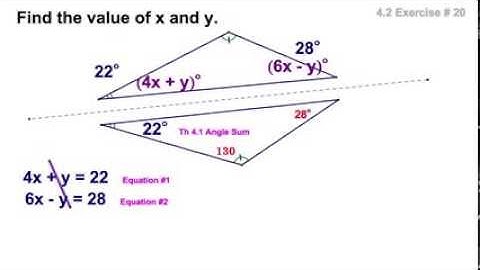 4.2  Third Angles Theorem