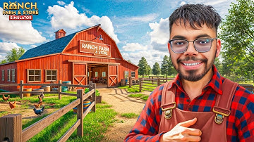 I Opened A Shop in My Village - Ranch Farm And Store - Part 1