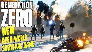 Generation Zero - NEW Survival Game - War Against Machines | Generation Zero Gameplay