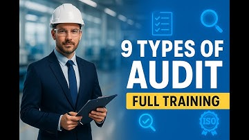 9 Types of Quality Audit Explained | Internal, External, ISO Audit Training | TUQC”