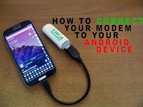 konto Nøgle underordnet HOW TO CONNECT YOUR USB INTERNET MODEM TO YOUR ANDROID DEVICE - PPP WIDGET  2 - DIGI MOBIL NET - YouTube