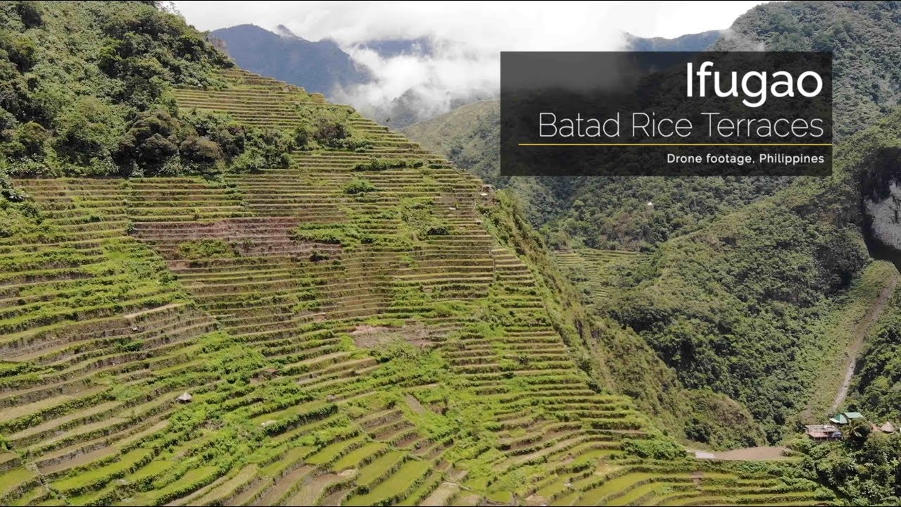 Drone | Philippines, Ifugao, Batad Rice Terraces