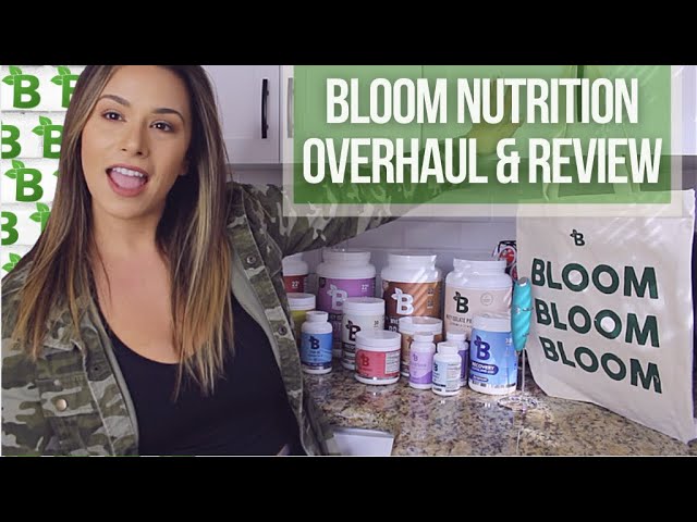 Bloom Nutrition Whey Protein Powder Fall Flavors