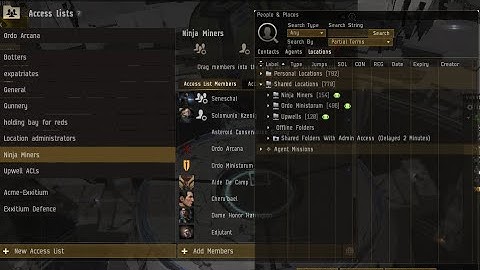 Eve online - How to, sharing a bookmark