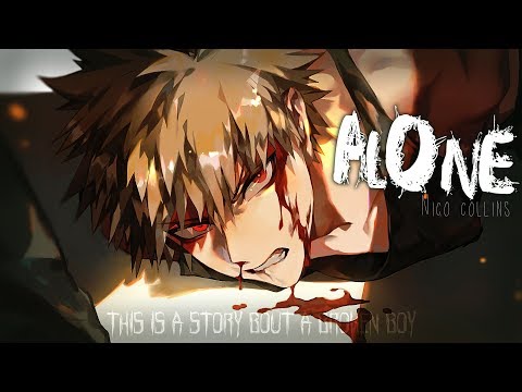 Nightcore ↬ Alone [lyrics]