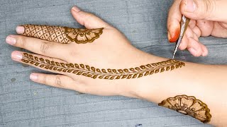 New stylish mehndi design | New back hand mehndi designs | mehndi designs | simple mehndi | mehndi screenshot 5
