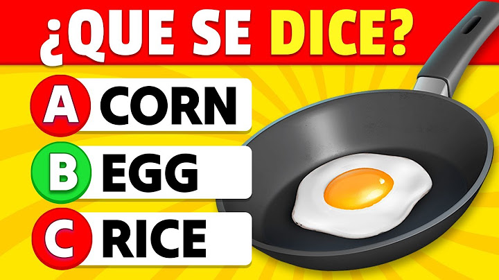 TEST DE INGLÉS - Adivina los ALIMENTOS en INGLÉS 🍓🍧 ¿Cúanto sabes de inglés? ✅👌