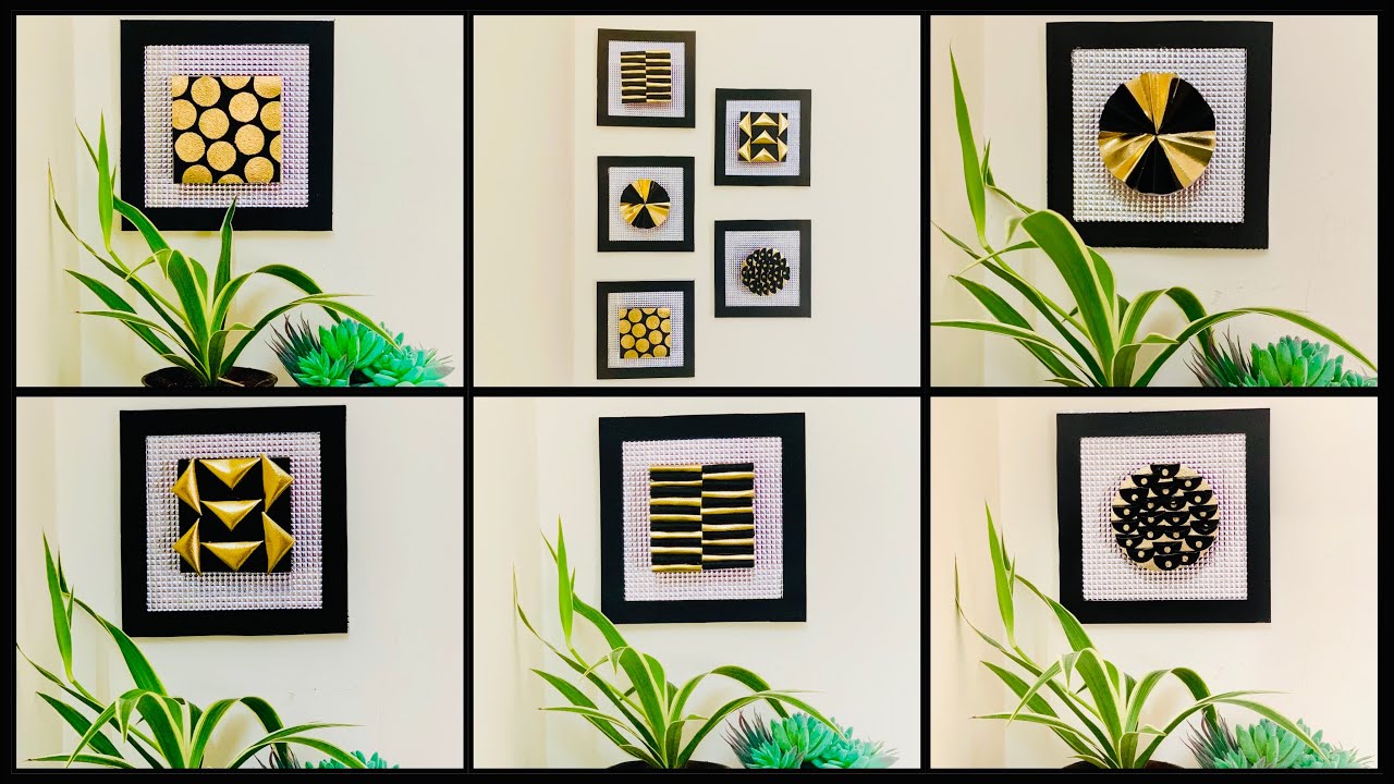 5 Very Easy Wall Decor Ideas| DIY Home Decor| gadac diy|Room Decorating