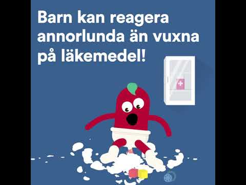 Barn kan reagera annorlunda än vuxna på läkemedel