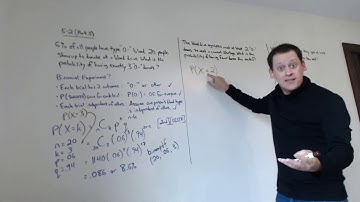 Probability and Statistics 5-2 Part 3: Calculating Binomial Probabilities!