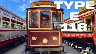 Adelaide Classic Tram: Type E 118