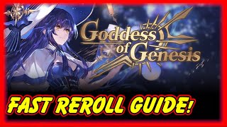 Goddess of Genesis How to Reroll? Fast Reroll Guide! (TimeStamps in Description Below) screenshot 2