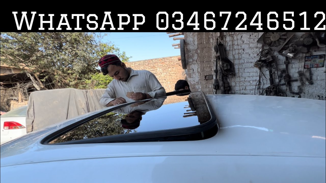 How to sunroof installation mark x 🎲 YouTube