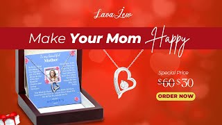 A Beautiful Gift for Mother’s Day - Sterling Silver Forever Love Necklace!