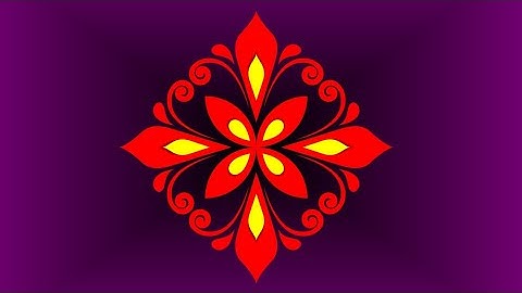 Simple pattern design in CorelDRAW | Easy vector art | Coreldraw tutorial | Graphic design