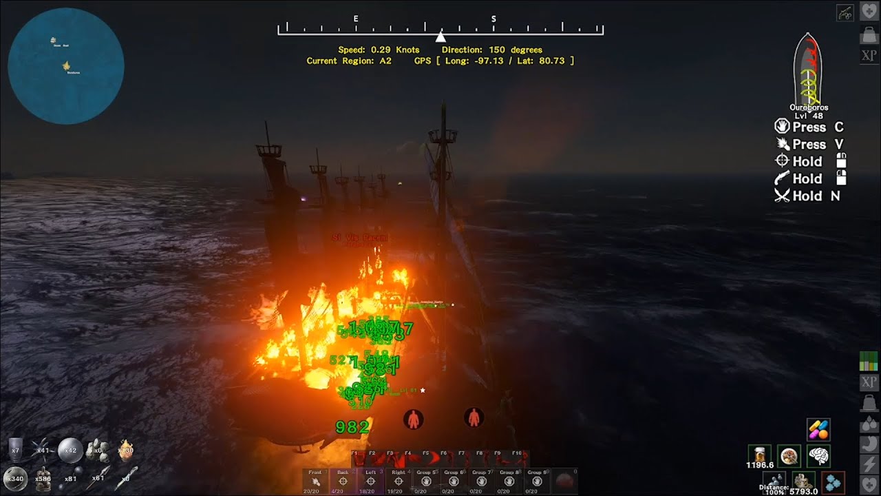 ATLAS / NA PvP Enclave meets Parabellum out at Sea YouTube