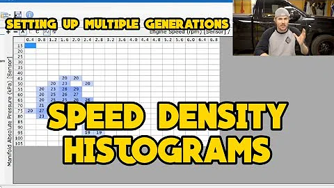 Speed Density Histogram Setup in HP Tuners, Tuning Series Vol. 4.2