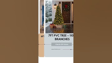 Magical Pre-Lit Christmas Trees | Easy Setup, Bright LED Lights & Holiday Charm