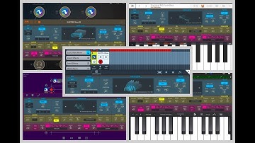 KORG Electribe Wave AUv3 NEW Update - Tested - Cubasis - AUM - apeMatrix - NanoStudio 2 & Garageband