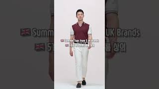 [🇬🇧 My Favourite Summer Tops from 5 UK Brands] #shorts #mensfashion #menstyle