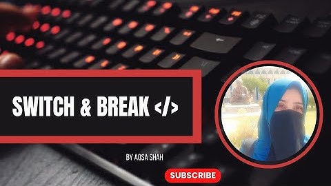Java switch & break Statement | Simple Explanation with Examples